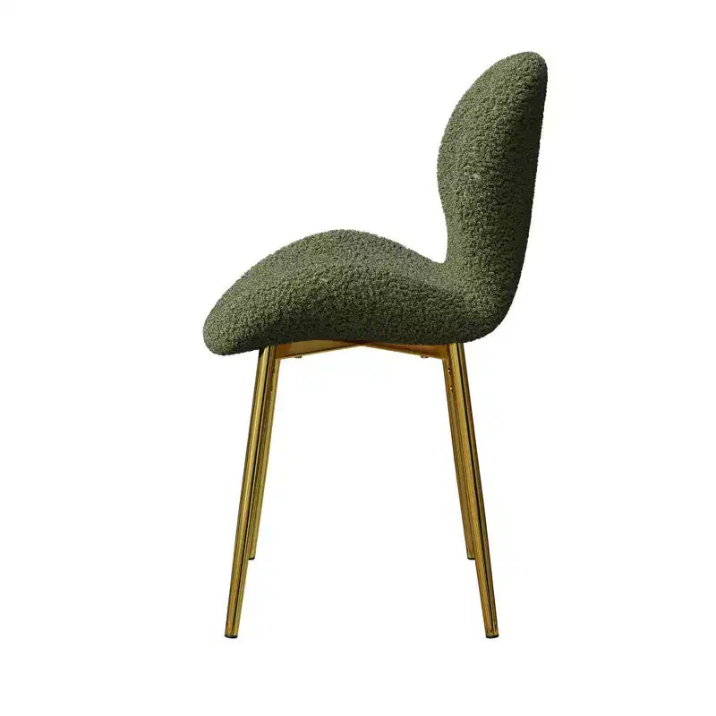 Modern Dining Chair with Metal Legs