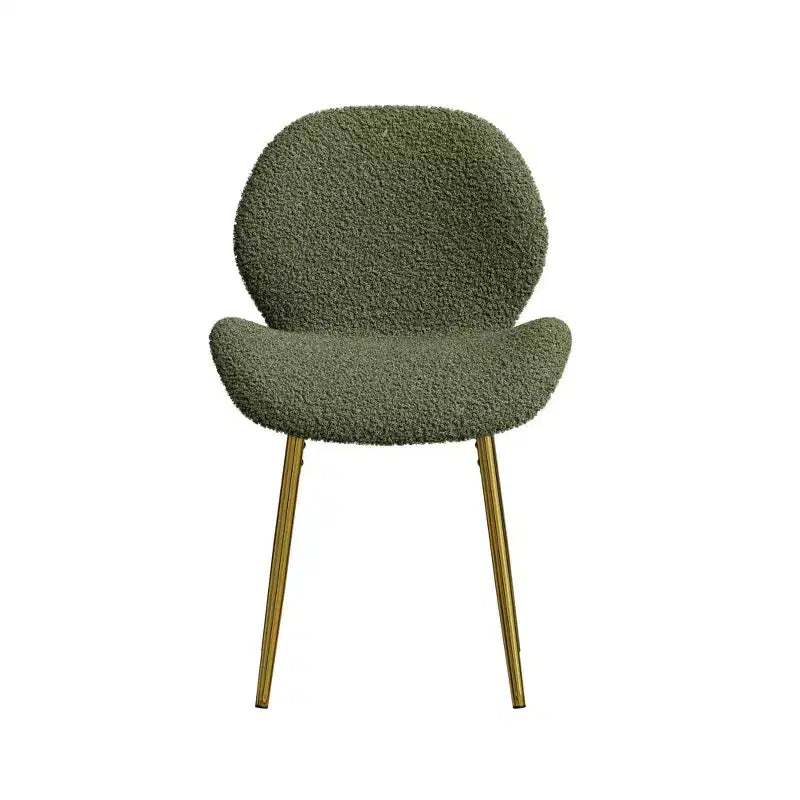 Modern Dining Chair with Metal Legs