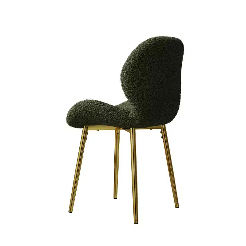 Modern Dining Chair with Metal Legs