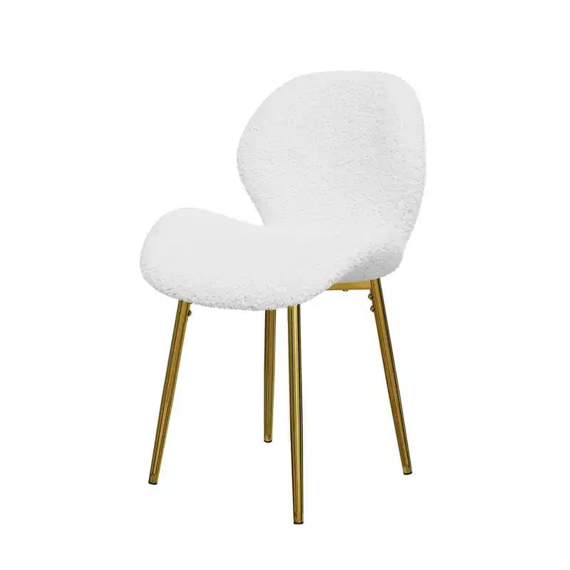 Modern Dining Chair with Metal Legs