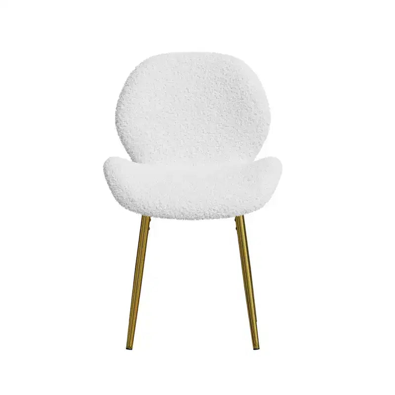 Modern Dining Chair with Metal Legs