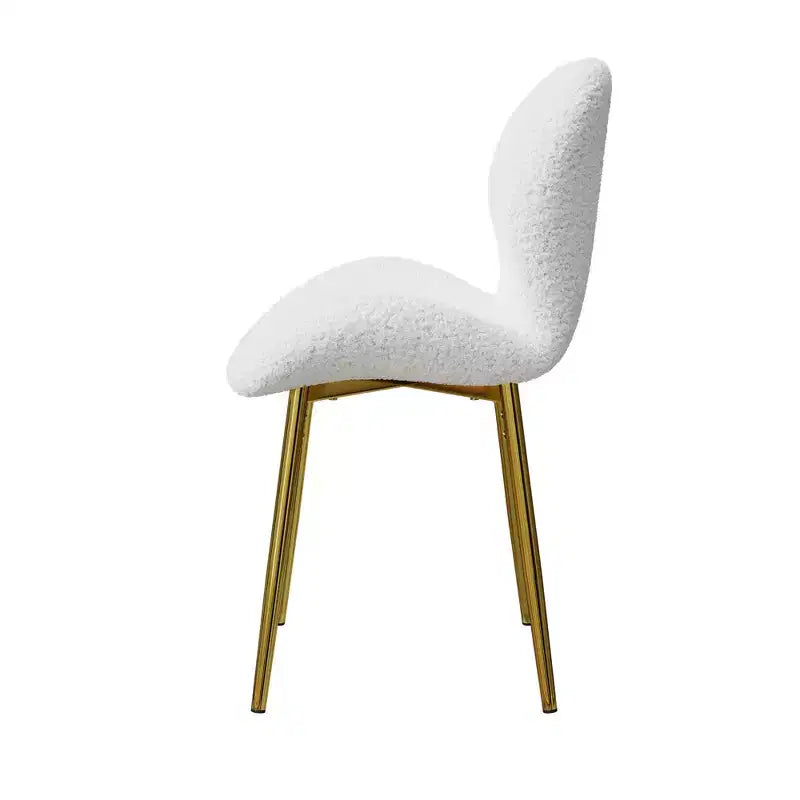 Modern Dining Chair with Metal Legs