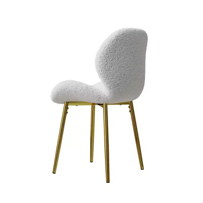 Modern Dining Chair with Metal Legs