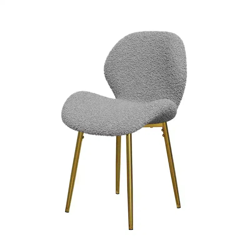 Modern Dining Chair with Metal Legs