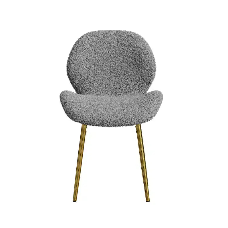 Modern Dining Chair with Metal Legs