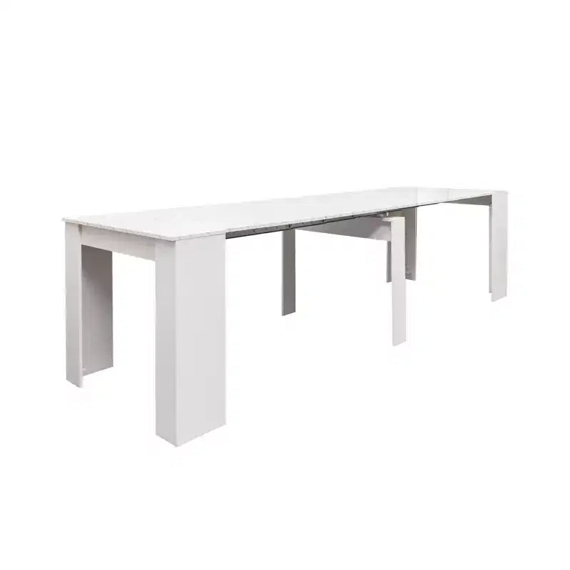 118.11 Large Multi-functional Extendable Console Table, Dining Table for 5-8 Peoples