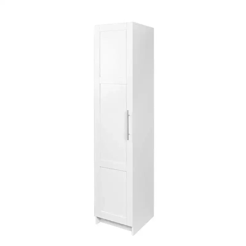 Tall 3-Tier Stackable Wall Mounted Storage Cabinet With Adjustable Shelves
