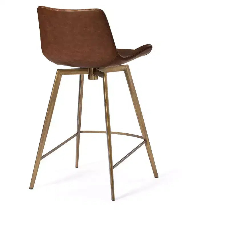 Counter Stool with Faux Leather 26