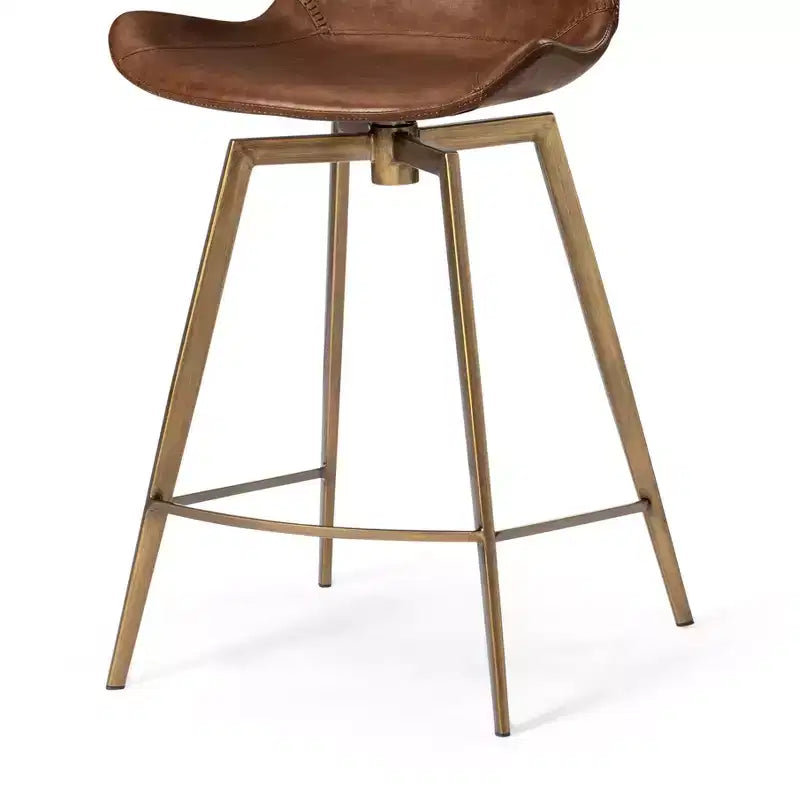 Counter Stool with Faux Leather 26