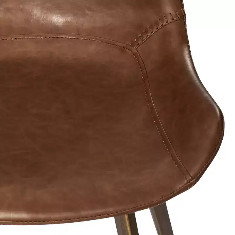 Counter Stool with Faux Leather 26