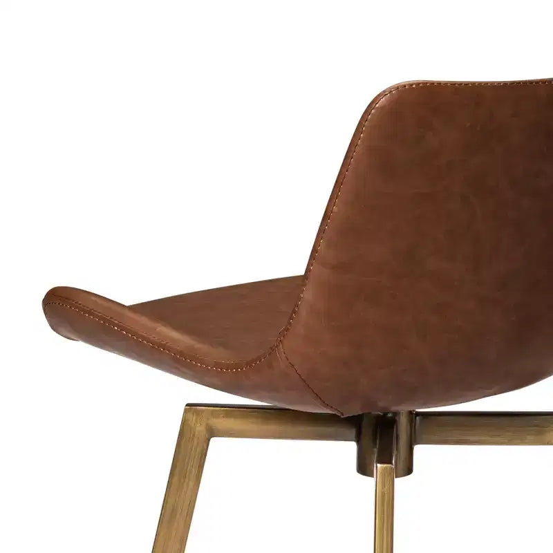 Counter Stool with Faux Leather 26