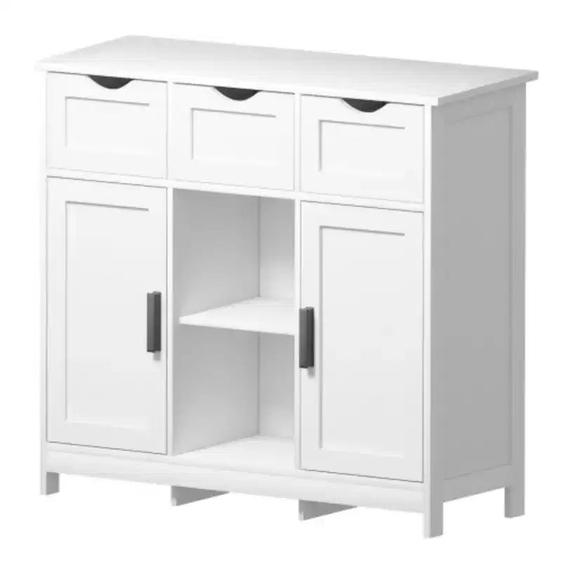 Meubles de rangement, meuble bas en bois avec tiroirs et étagères, meuble d'appoint pour salon, chambre, salle de bain, mobilier, décoration intérieure