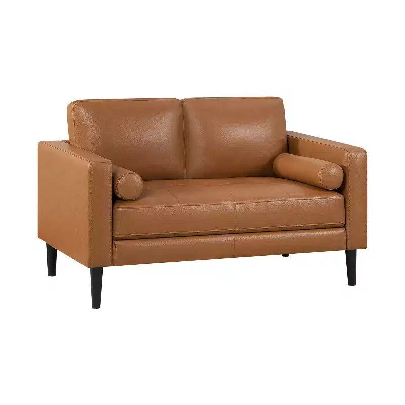 Upholstered Sofa in Air Leather