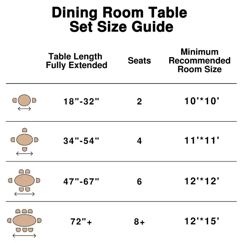 45 x45 Solid Wood Round Dining Table with Natural Finish and Elegant Arched Legs for Modern Dining Rooms & Kitchens
