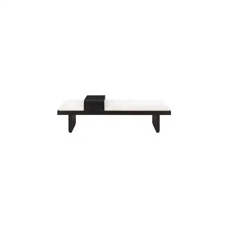 Chenille Fabric Bench
