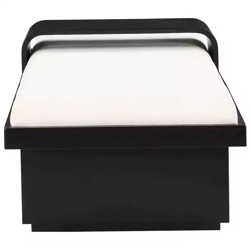 Chenille Fabric Bench