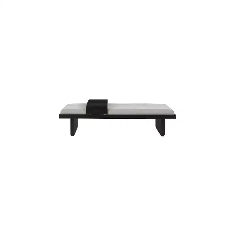 Chenille Fabric Bench