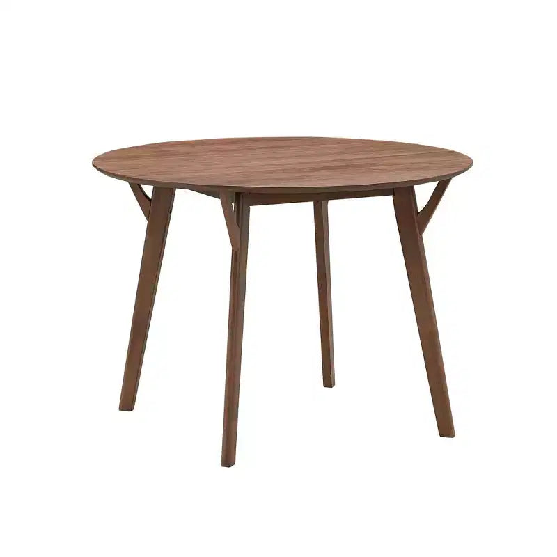 42 Round Wooden Dining Table Kitchen Table Dining Table for 4 for Dining Room