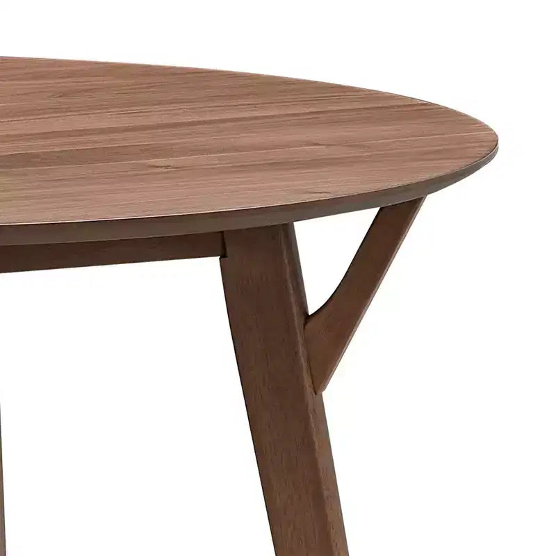 42 Round Wooden Dining Table Kitchen Table Dining Table for 4 for Dining Room