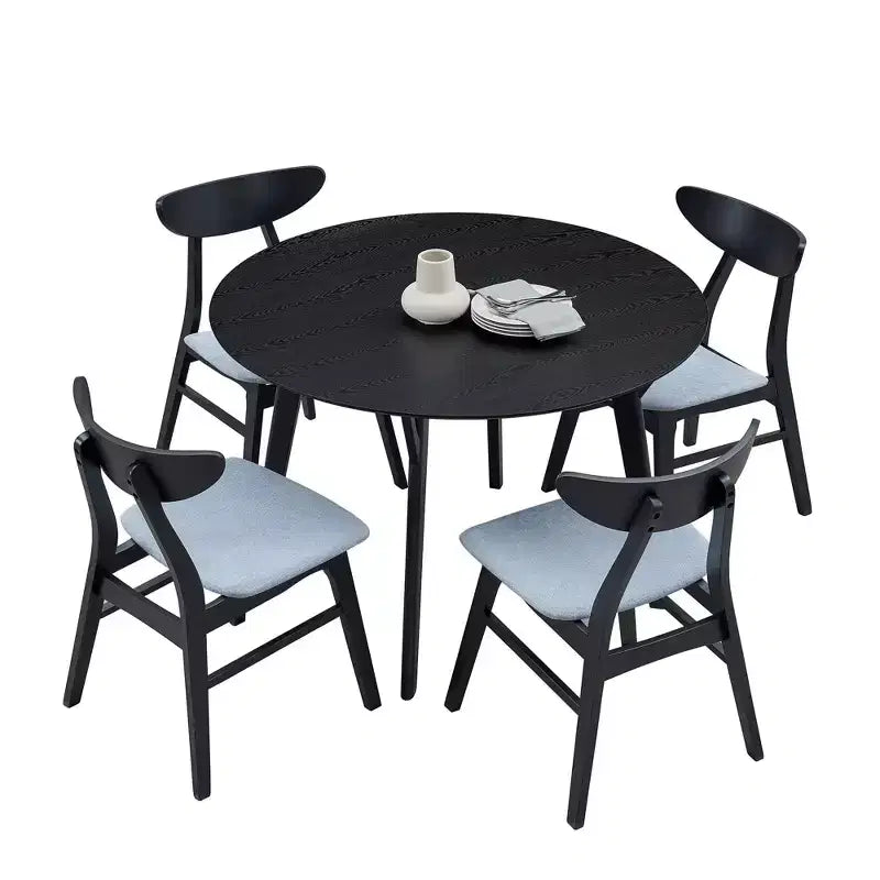 42 Round Wooden Dining Table Kitchen Table Dining Table for 4 for Dining Room