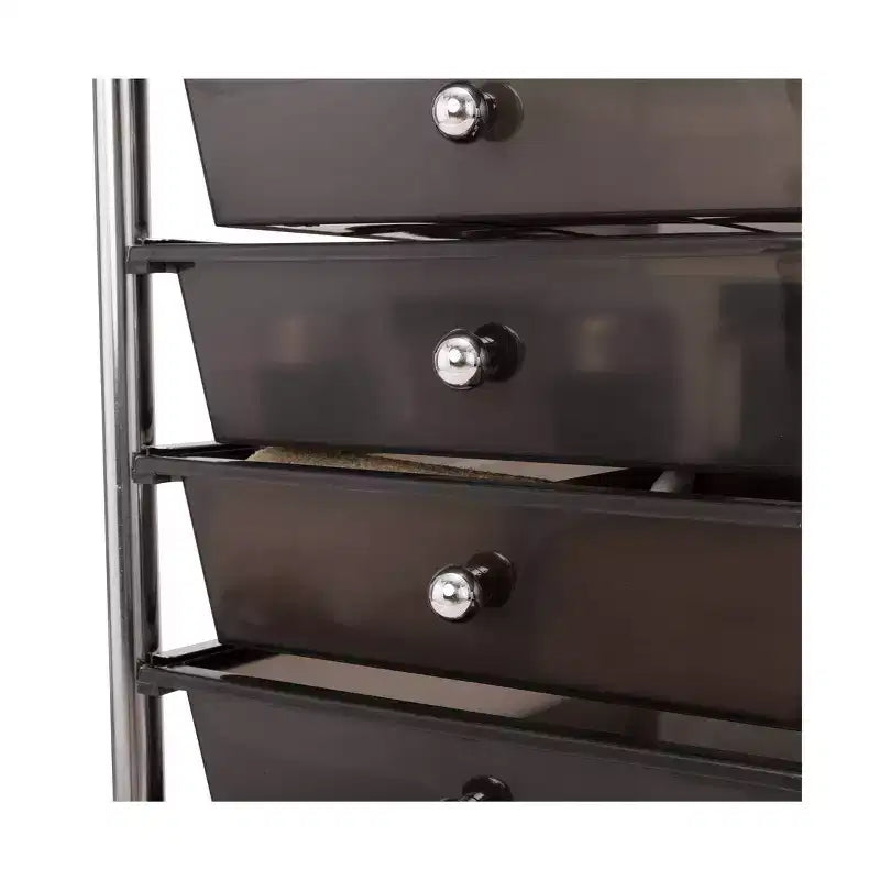 10-Drawer Organizer Rolling Storage Cart