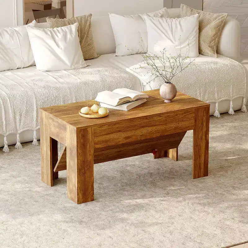Table basse multifonctionnelle avec rangement intégré et fonctions tactiques - Bureau pour enfants - Petite table