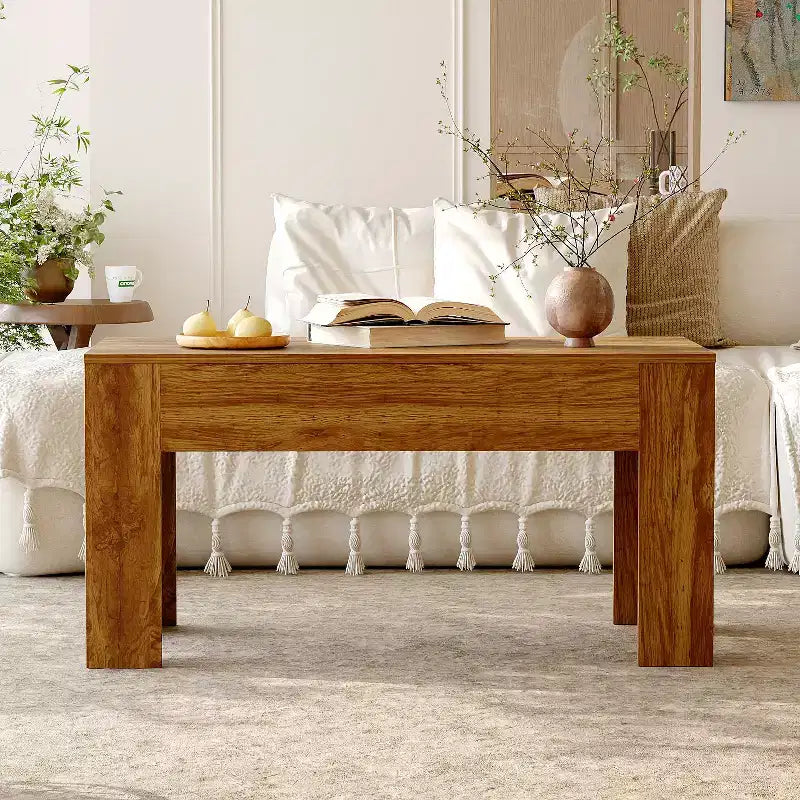 Table basse multifonctionnelle avec rangement intégré et fonctions tactiques - Bureau pour enfants - Petite table