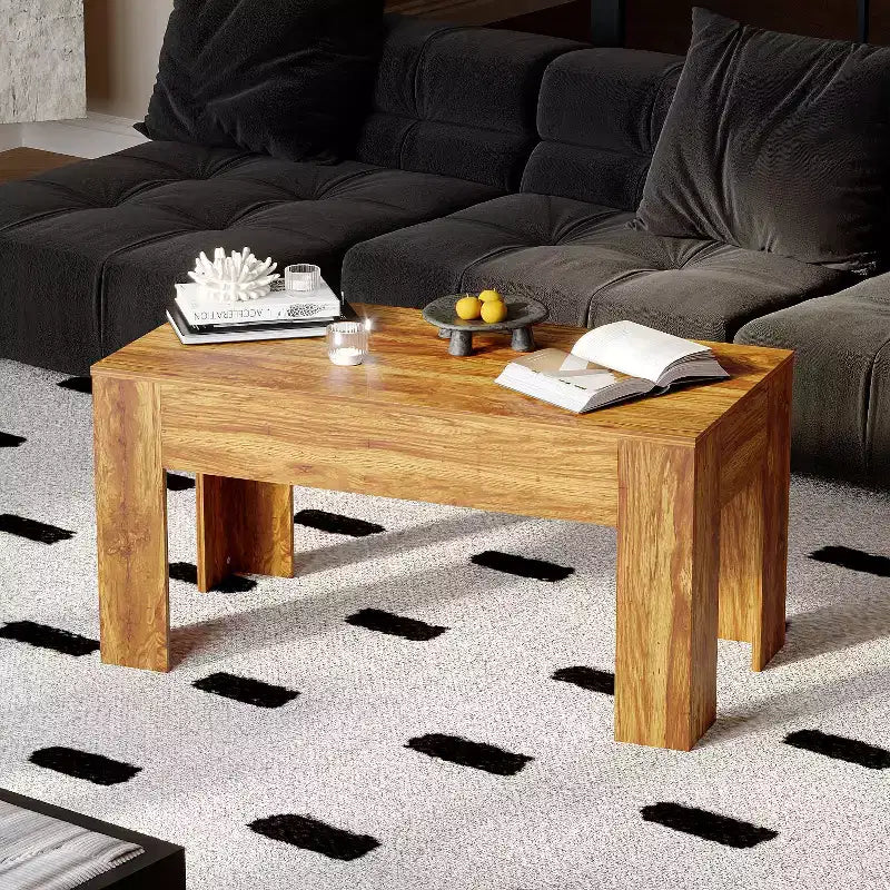 Table basse multifonctionnelle avec rangement intégré et fonctions tactiques - Bureau pour enfants - Petite table